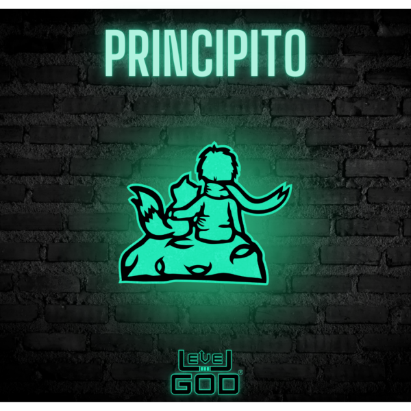 Cuadro Decorativo Fotoluminiscente el Principito