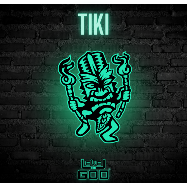 Cuadro Decorativo Fotoluminiscente Modelo Tiki