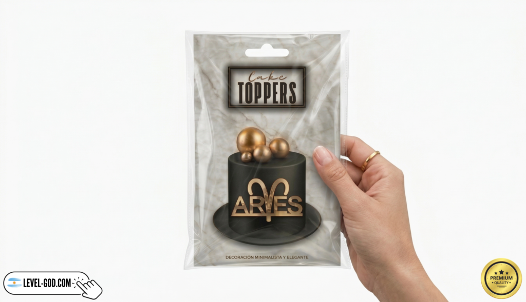 cake toppers de acrilico espejado para cotillones y tienda de articulos de reposteria en argentina