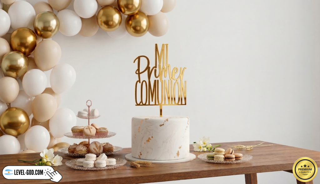 proveedores de toppers para torta en argentina acrilico espejado dorado